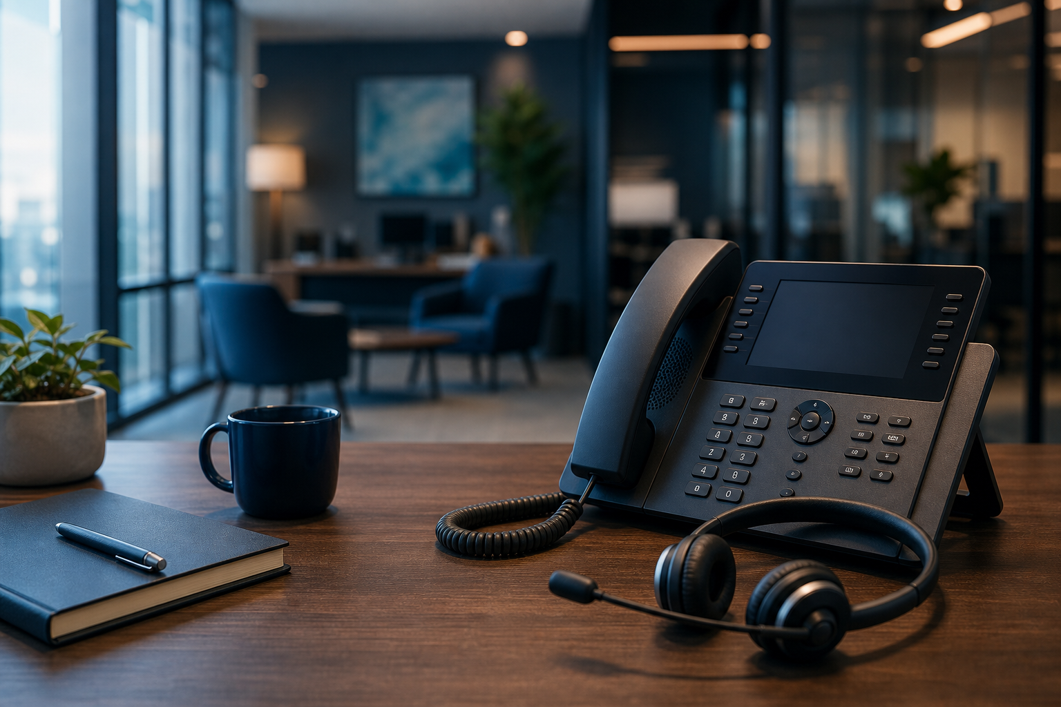 Telefoni och växellösningar för företag